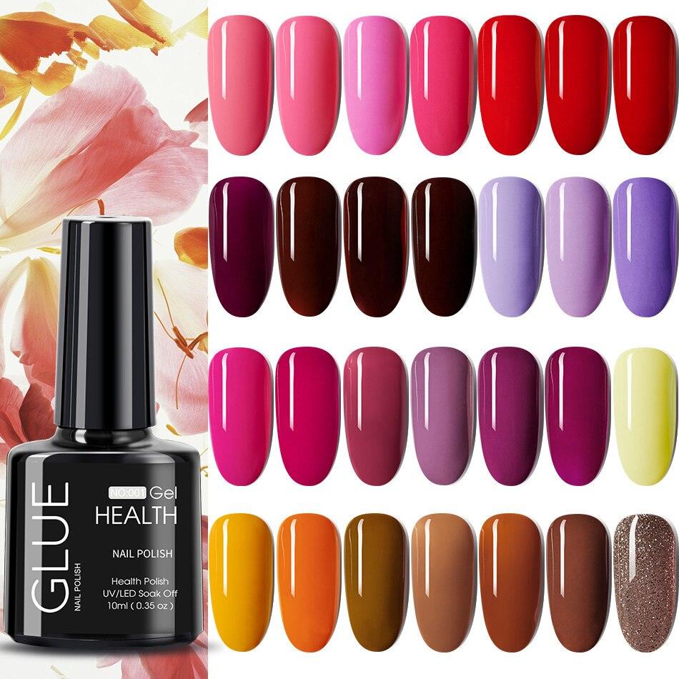 New Modern Gel Nail Polish UV LED Gel Permanent Fashion Manicure Luxury Design Nail Gel for Girls and Women