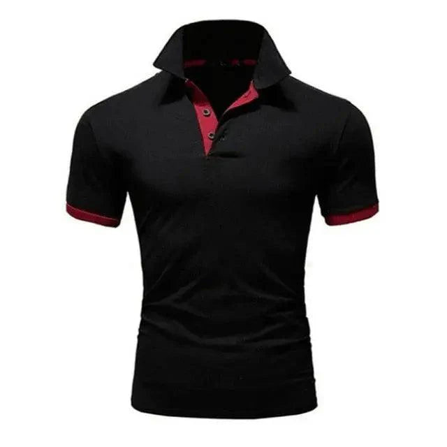 New Polo Shirt Men Summer Cool Men's Shirts Sleeve Polo Business Clothes Luxury Men Tee Shirt Polos  women's short sleeves Summer Men's T-shirt Short Sleeved Lapel Casual T-shirt for Male Half Sleeve Tops