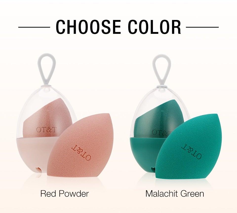 New Professional Cosmetic Puff Non-latex Makeup Sponge Face Concealer Powder Cream Wet and Dry Use Blending Sponges Set For Women's