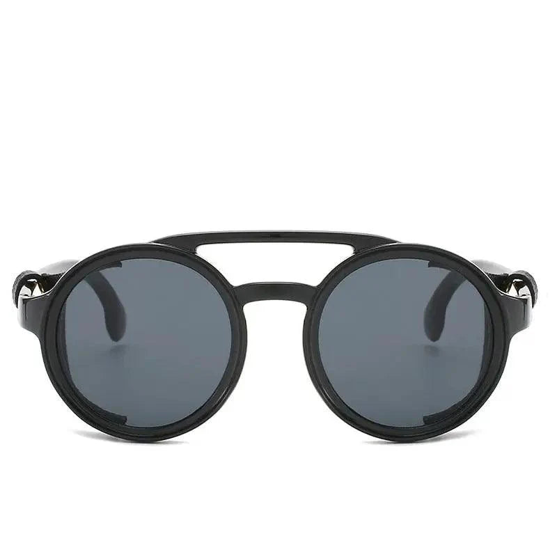 New Retro Sunglasses Unique Design Round Frame Vintage Style Sunglasses UV400 For Men