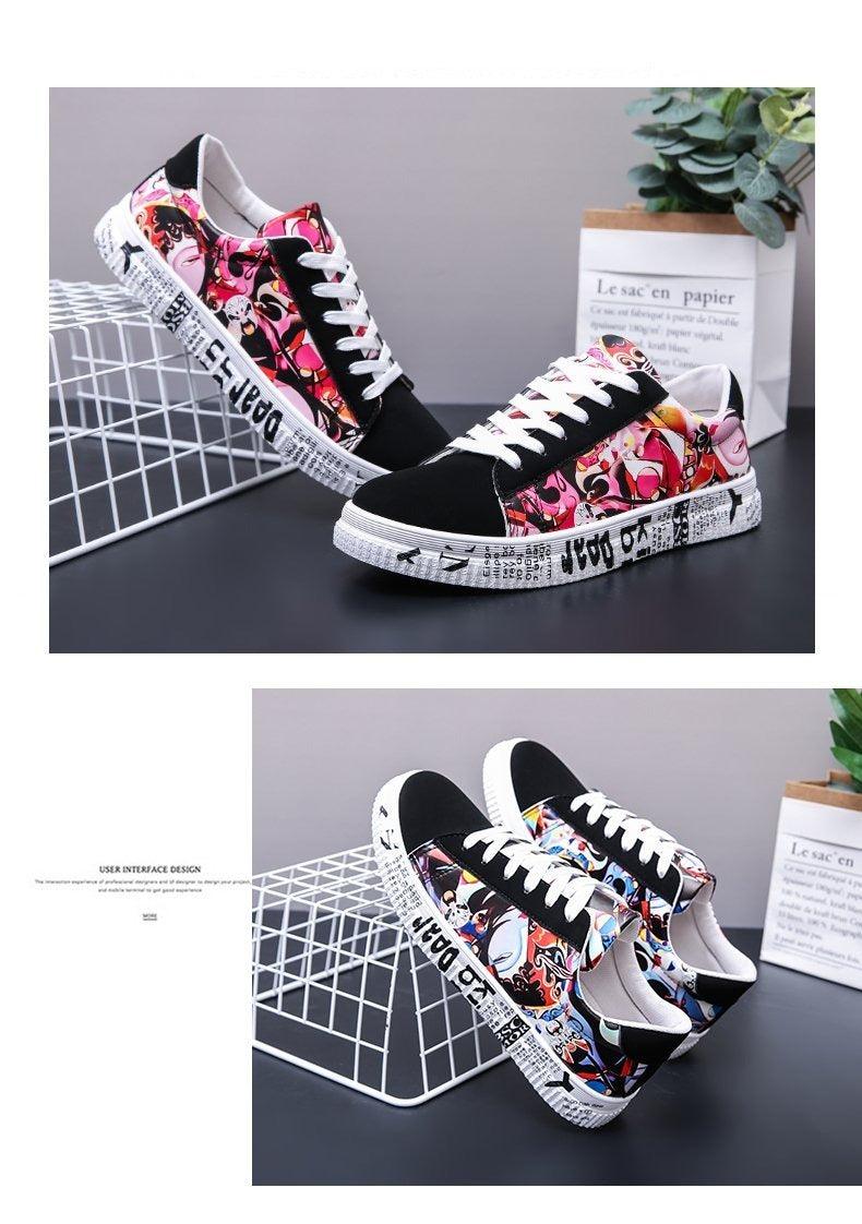 New Sports Mens Flats Sneakers Modern Design Man Running Shoes Mixed Colors Fashion Sports Black Popular Style Running Casual Walking Sneakers