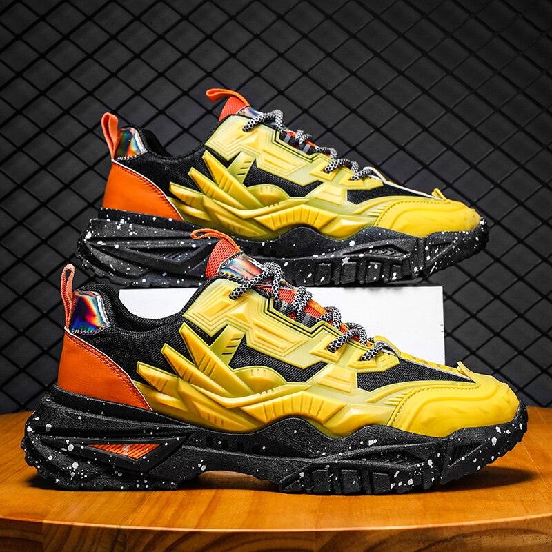 New Sports Mens Flats Sneakers Modern Design Man Running Shoes Mixed Colors Fashion Sports Black Popular Style Running Casual Walking Sneakers