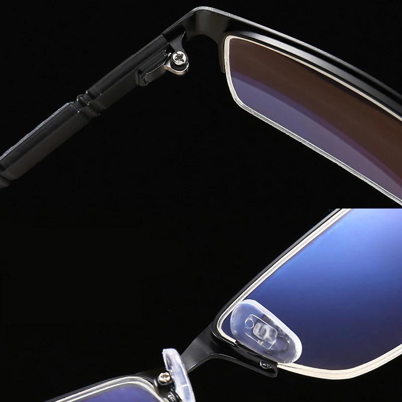 Lightweight Alloy Semi-Rimless Reading Glasses For  Men And Women With Quality Half Frame  Men Reading Glasses  For Men New Retro Eyewear