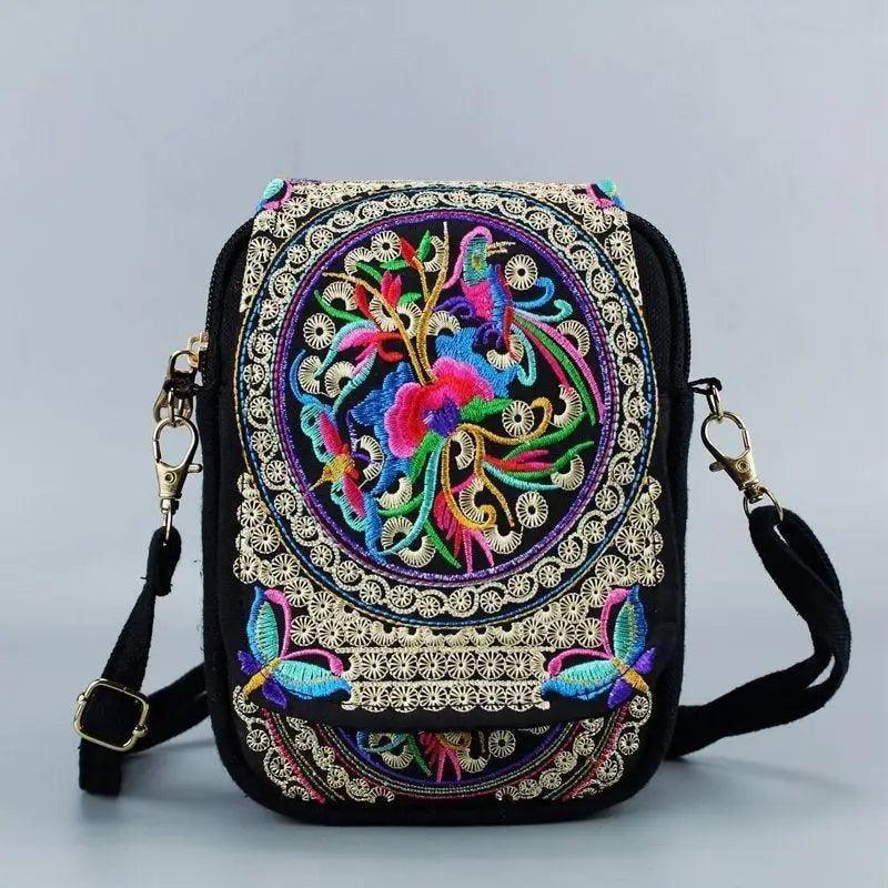 New Vintage Handmade Women Mini Crossbody Bag Pouch, Small Handbag Coin Purse, Style For Ladies
