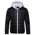 New Waterproof Winter Jacket Men Hooded Warm Autumn Jacket Windproof Hooded  Men Blue Comfortable Men's Jackets Lightweight Hiking Jackets For Ski Winter Coat