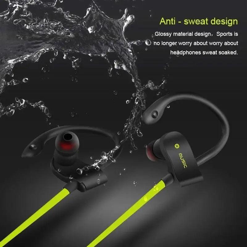 New Wireless Bluetooth Earphones Training Headphones Music Sport Headset Gaming Handsfree For All Smart Phones Bluetooth Earphone Wireless Headphones for Mobile Phone Sports Stereo Bluetooth