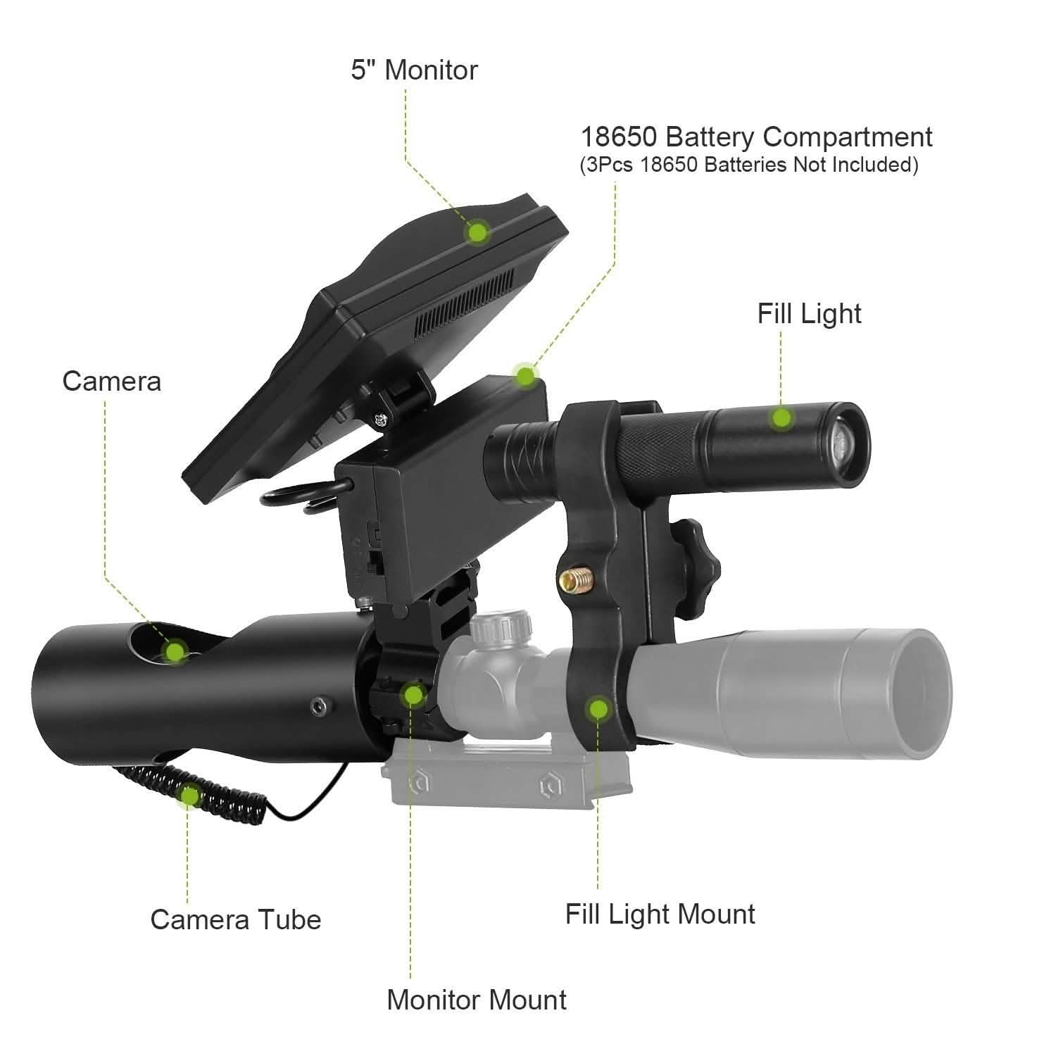 Night Vision Scope Digital Camera Infrared