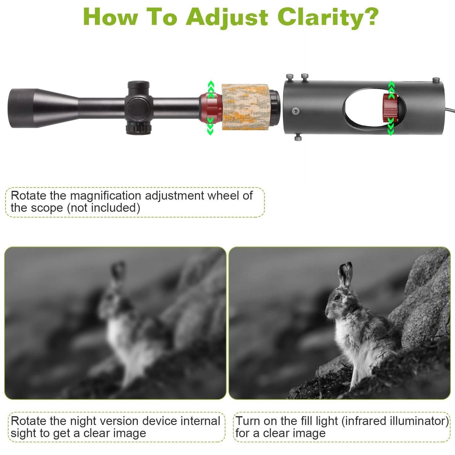 Night Vision Scope Digital Camera Infrared