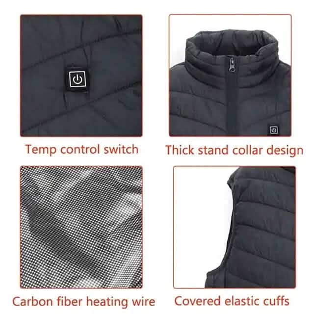 Nine Districts Intelligent Heating Vest Electric Heating