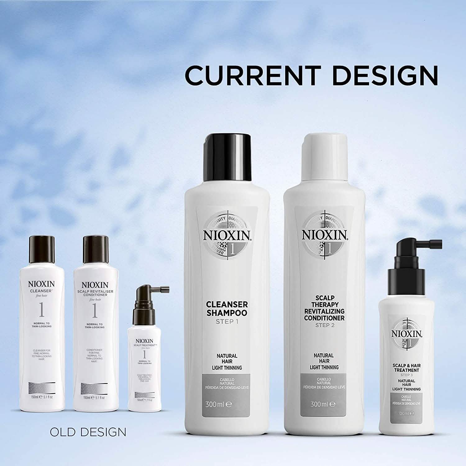 Nioxin Cleanser Shampoo System 1-6