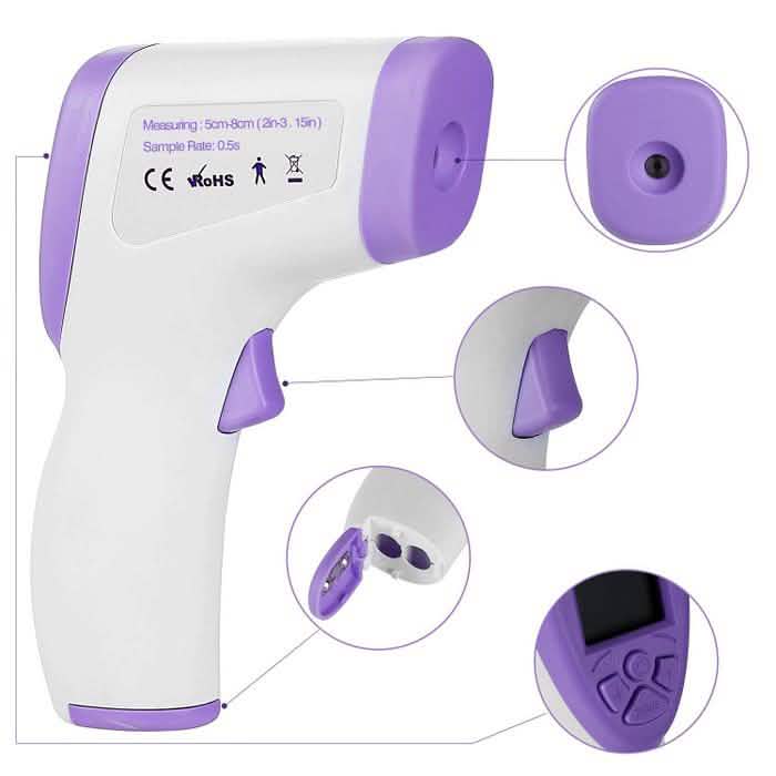 No-Contact Infrared Forehead LCD Thermometer BZ-R6