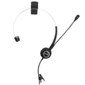 Noise Canceling Headset Convertible RJ9 Earphone with Microphone Adaptor