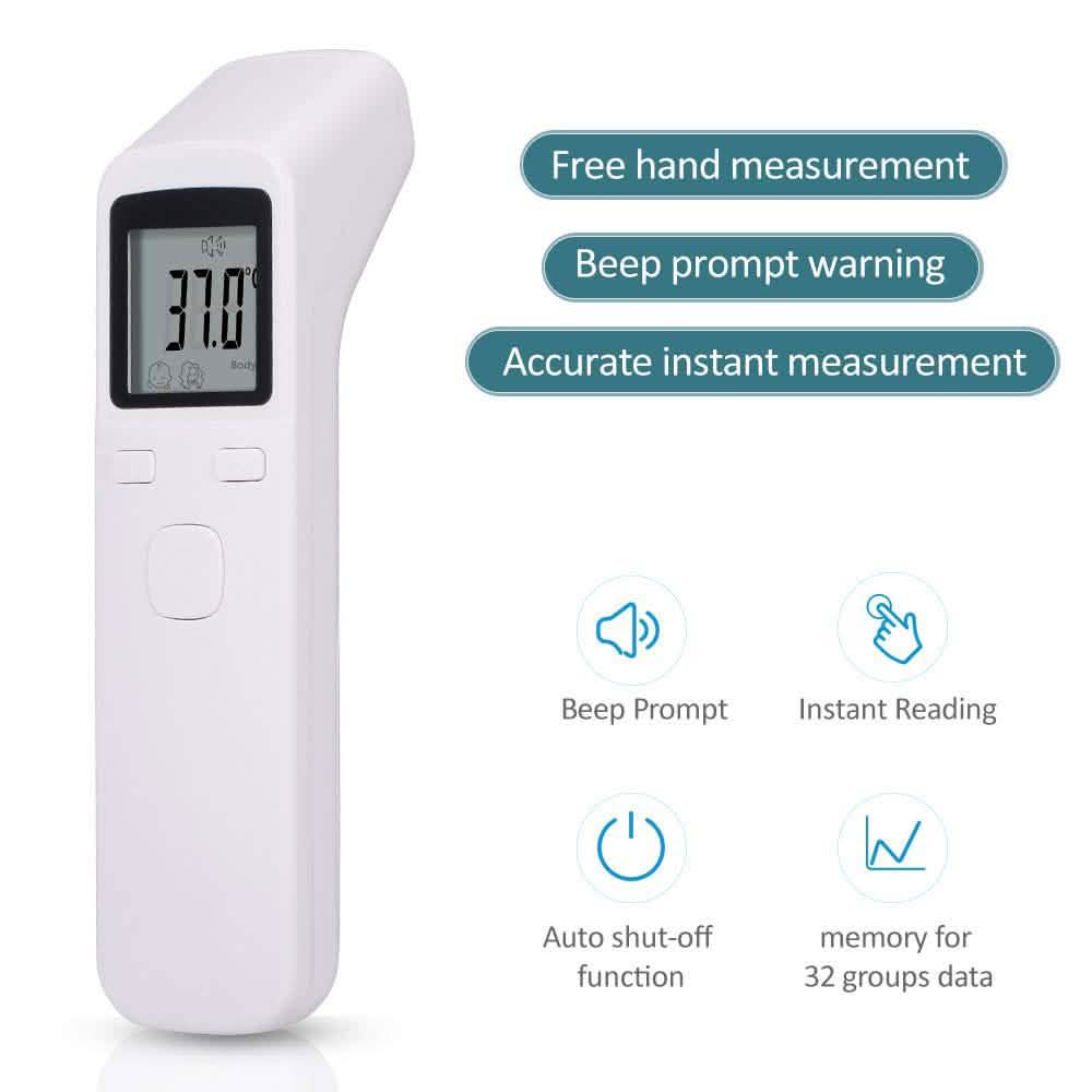 Non-Contact Infrared Digital Scanner Device Advanced Temperature Measurement ALK116