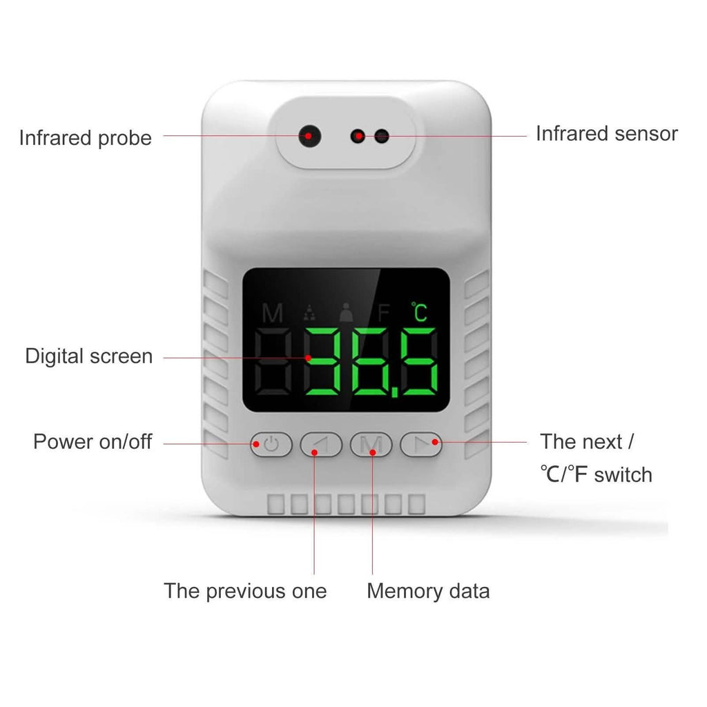 Non-Contact Infrared Forehead Thermometer