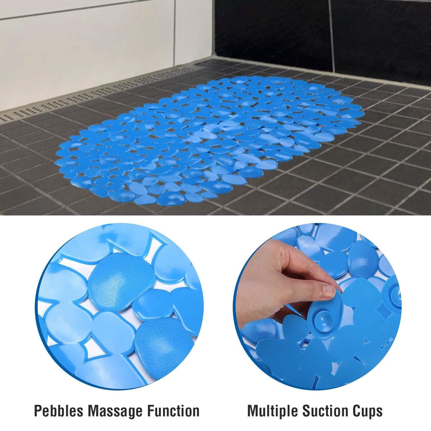 Non-Slip Massage Pebble Bath Mat