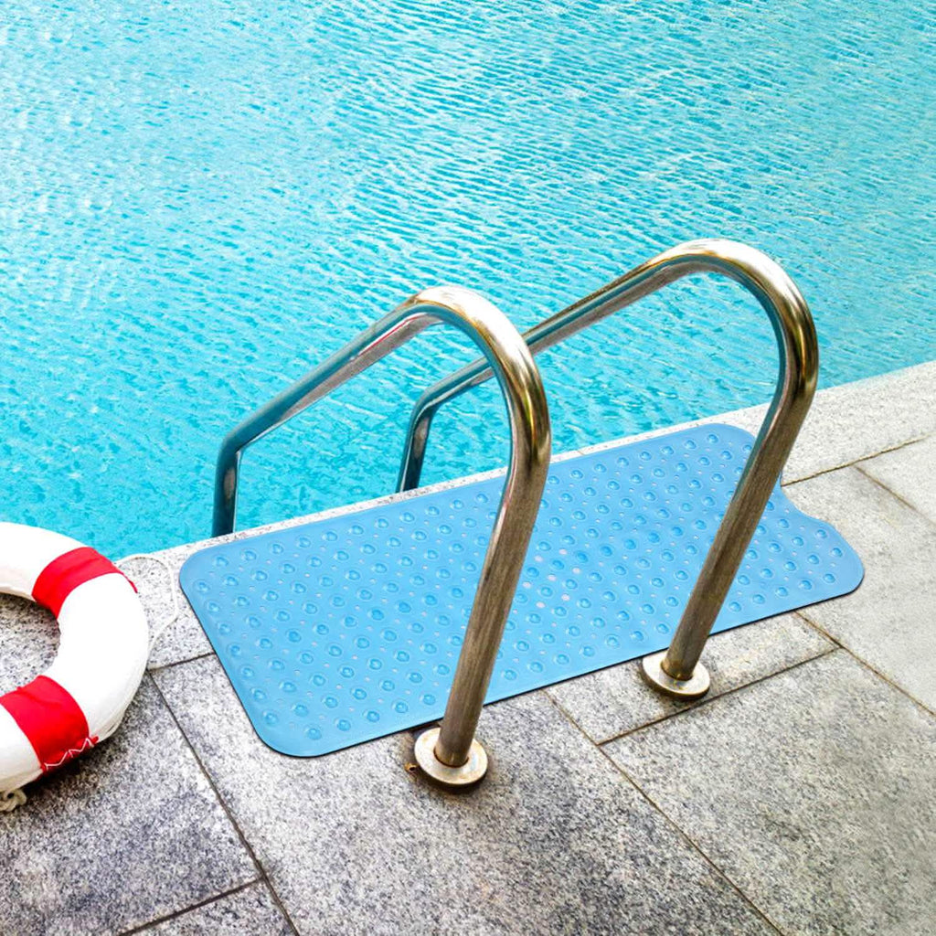 Non Slip Shower Mat Massage Anti-Bacterial with Suction Cups
