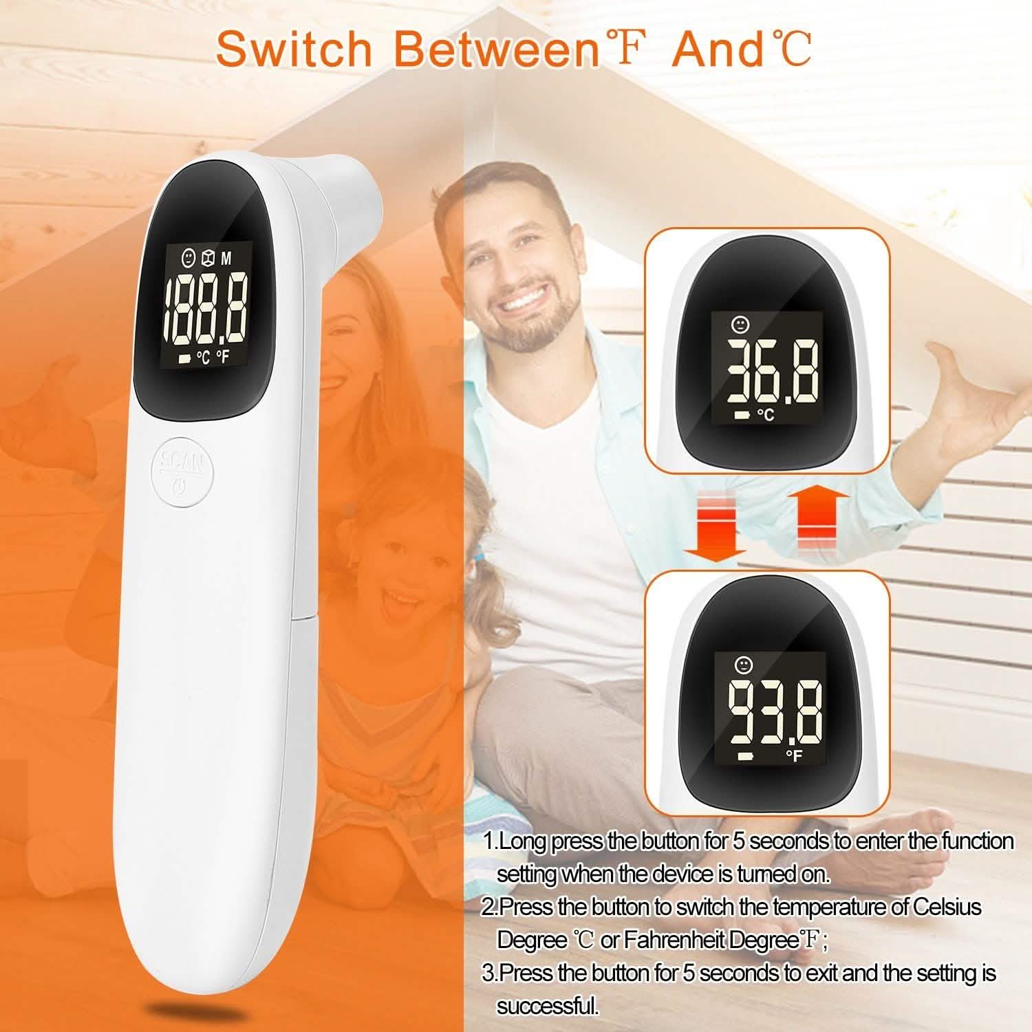 Noncontact Digital Infrared Thermometer
