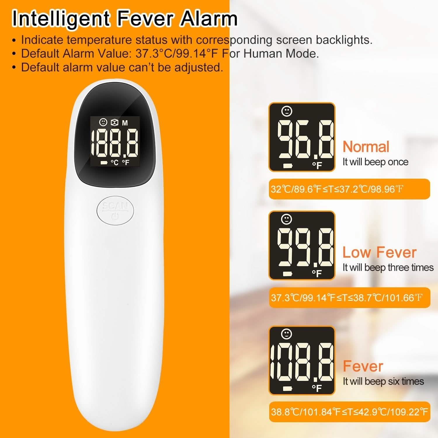 Noncontact Digital Infrared Thermometer