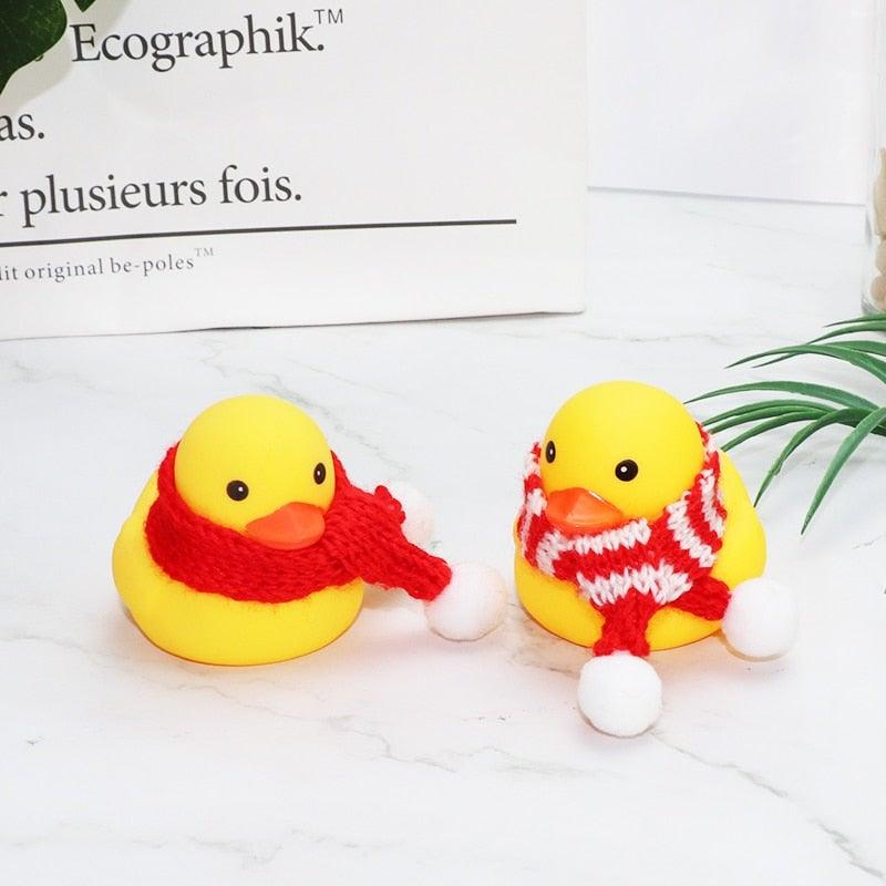 Normal Airscrew Helmet Standing Duck Broken Wind Small Yellow Duck Bike Motor Riding Cycling Lights Bicycle Accessories Rubber Yellow Duck Toy Bike Ornaments Yellow Duck With Proper Helmet Cool Decorations