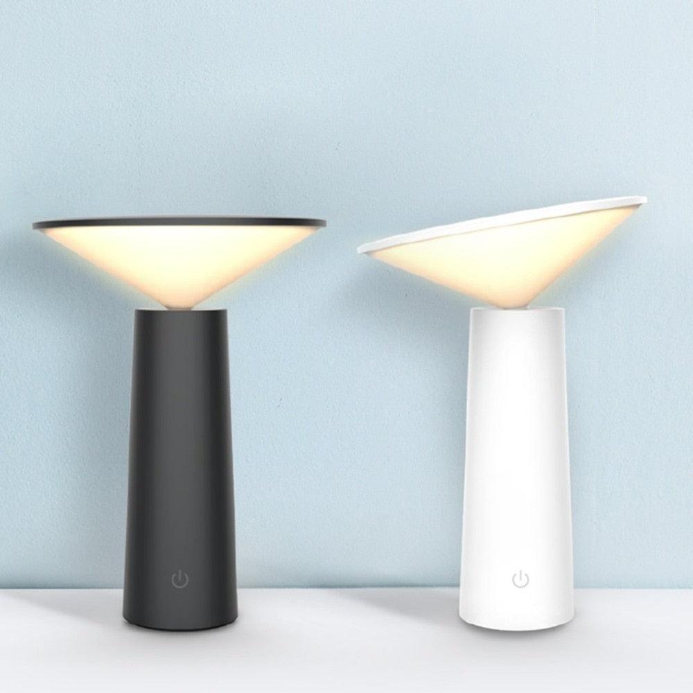 Novelty Bedroom Reading Book Light Modern Desk Lamp USB LED Table Lamp Touch Sensor Control for Home Office Decoration Decorative Table Lamp Cute Study Lamps for Bedroom Décor