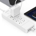 NTON Power USP US Electric Plug 8 AC Power Outlet with USB Charger