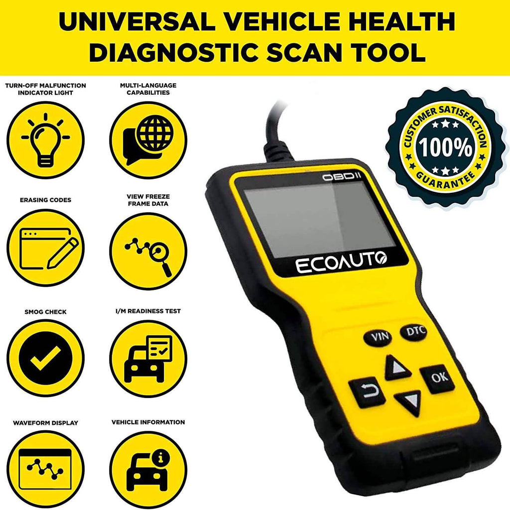 OBD2 Car Code Scanner & Reader Tool for All Vehicles