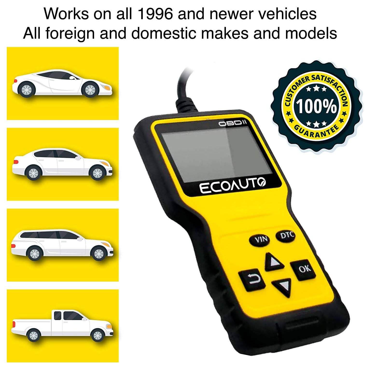 OBD2 Car Code Scanner & Reader Tool for All Vehicles