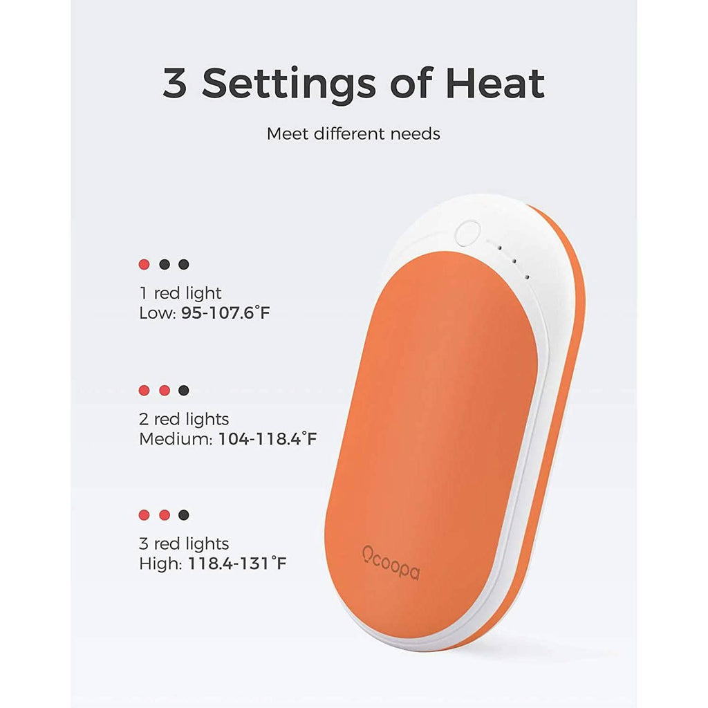 OCOOPA 5200 mAh Electric Portable Pocket Hand Warmer/Power Bank