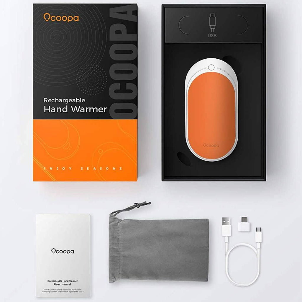 OCOOPA 5200 mAh Electric Portable Pocket Hand Warmer/Power Bank