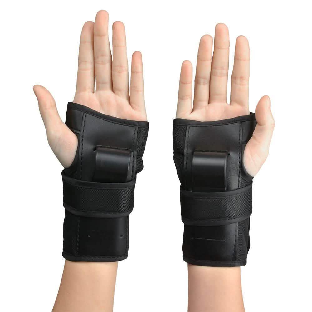 Odoland Knee and Elbow Waist Pads for Cycling, Skating, Mini Biking Riding Adjustable Size