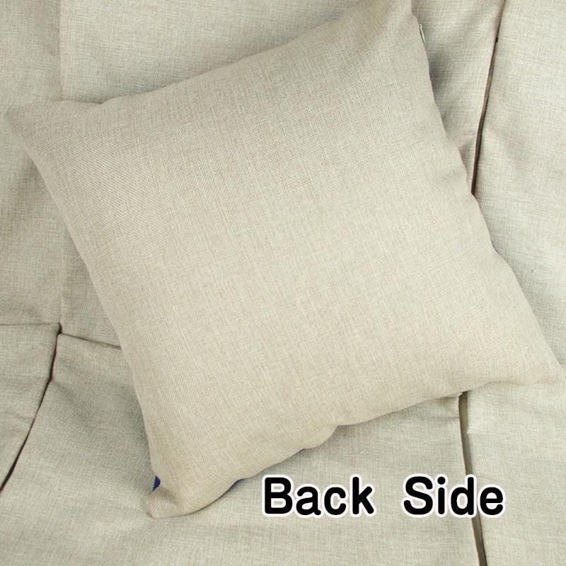 Oil Painting Style Pillow Covers Winter Rural Landscape Cabins Woods And Rivers In Snow Linen Cotton Pillow Case Home Sofa Decoration Cushion Cover Woodland Tree Decorative Throw Pillow Covers Square Outdoor Pillow Case 45X45CM