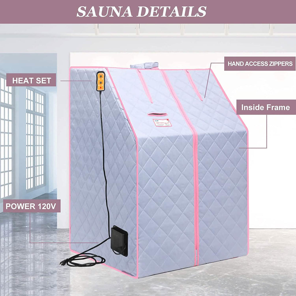 One Person Portable Full Body Sauna Tent SPA Set for Home