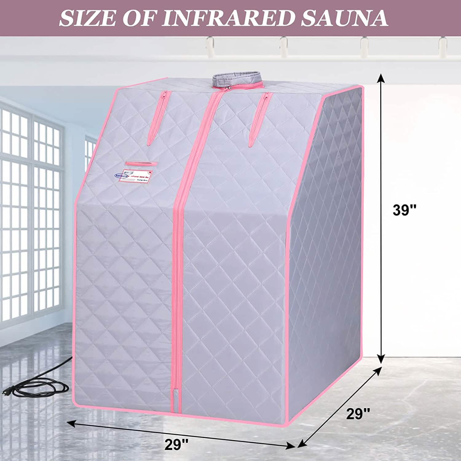 One Person Portable Full Body Sauna Tent SPA Set for Home