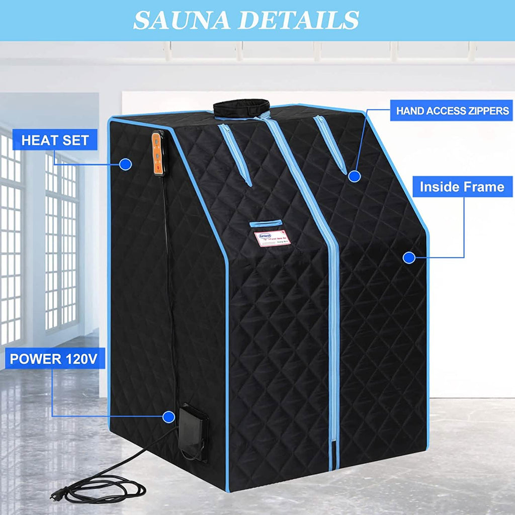 One Person Portable Full Body Sauna Tent SPA Set for Home