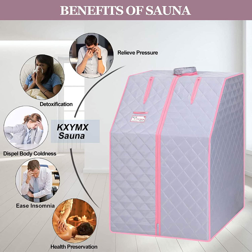 One Person Portable Full Body Sauna Tent SPA Set for Home