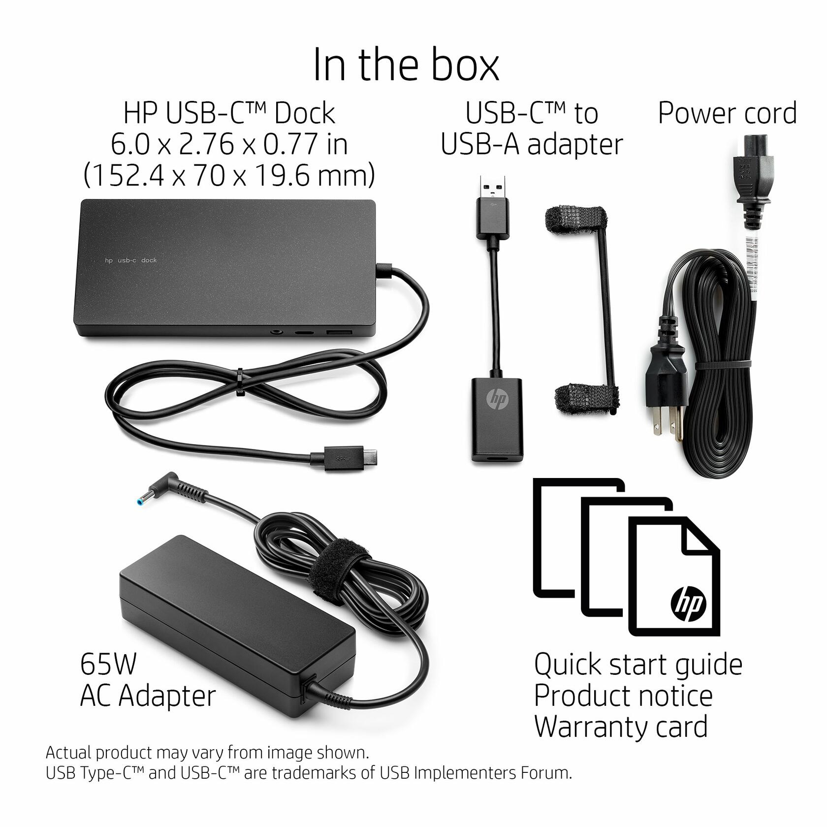 [Like New] HP USB-C Dock - for Notebook/Tablet PC - USB Type C - Wired