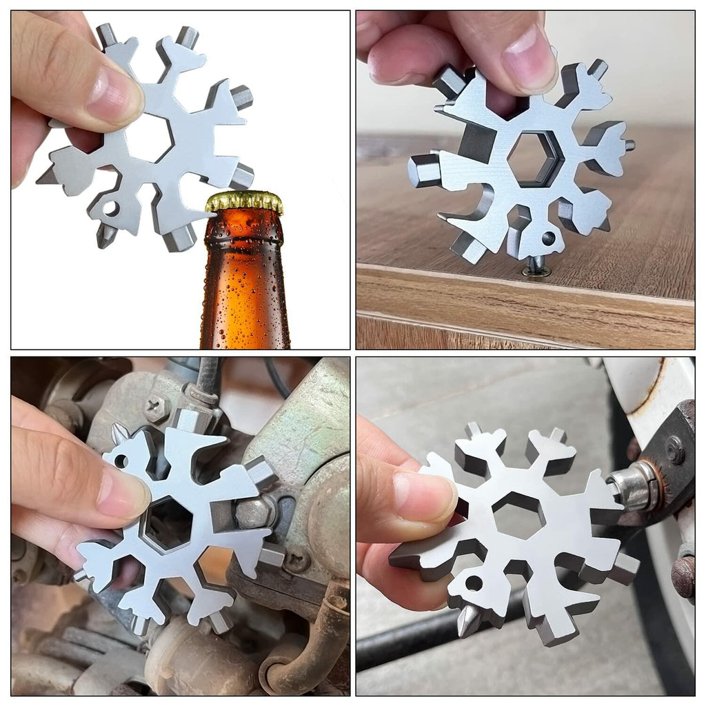 18 in 1 Multi Tool Black Stocking Stuffers Gifts for Men Dad