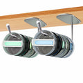 Nuorest 2 Pack Tumbler Lid Organizer Hook Under Cabinet Space Saving