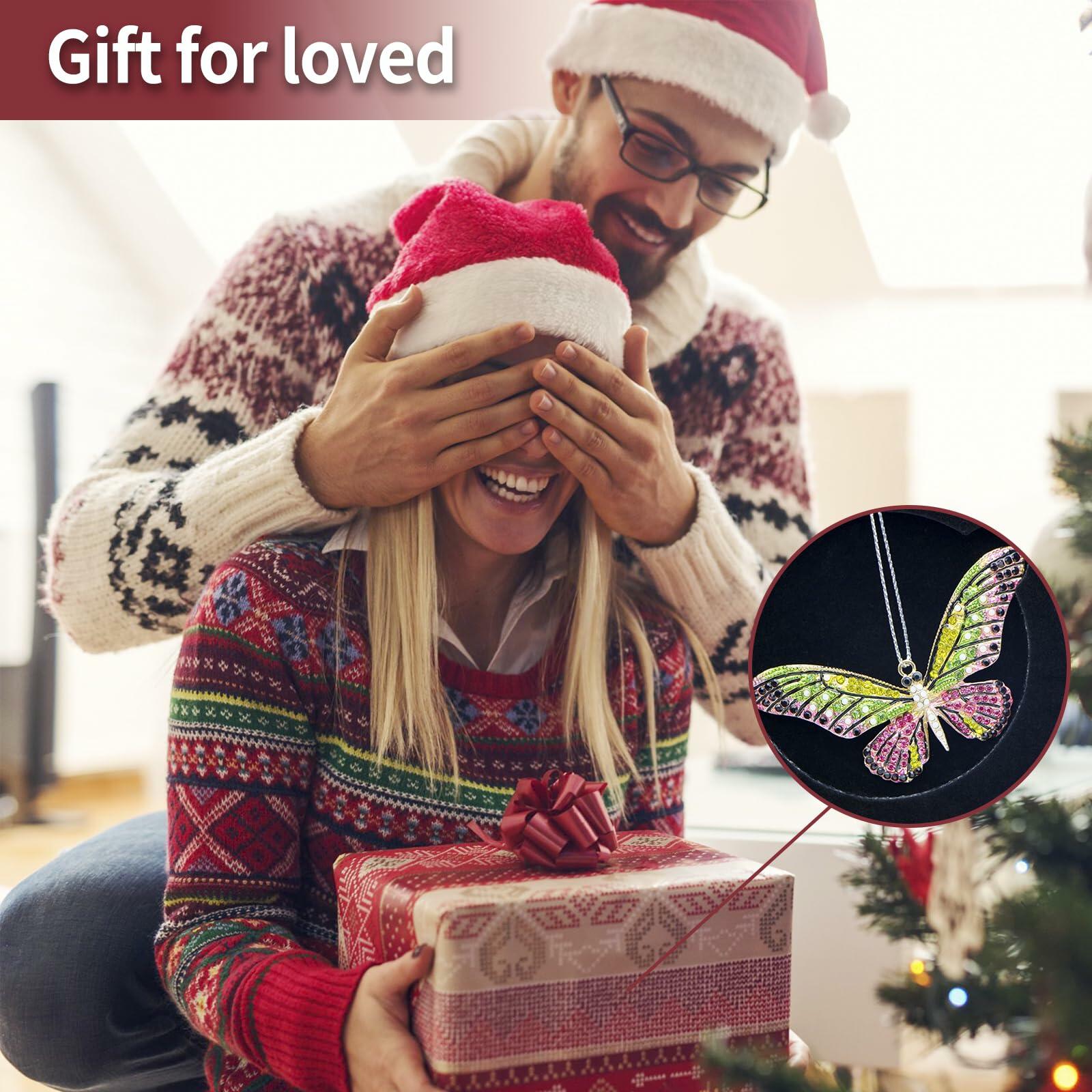 Colorful Butterfly Christmas Ornaments Tree Charms - New - Single Unit