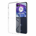 Sucnakp Clear TPU Case for Motorola Razr+ 2024 with TPU Bumper – YKL Clear