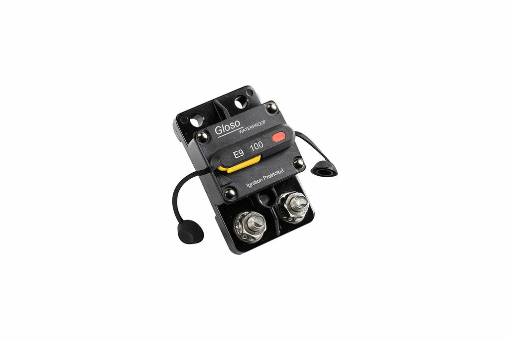 GLOSO 60A E9T Single Pole Thermal Circuit Breaker Manual Reset Automotive