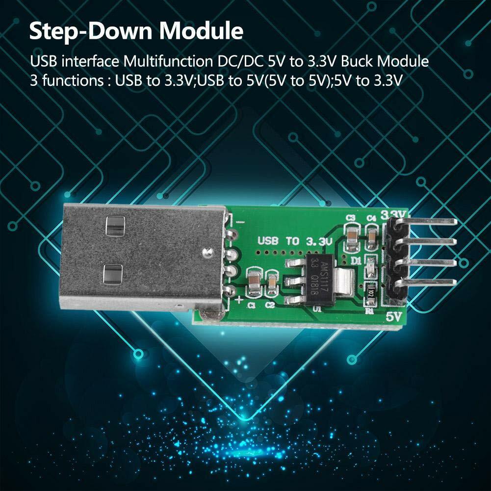CE009 DC-DC Converter USB Power Module 5V to 3.3V Step-Down Regulator - 1PCS