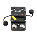 GLOSO 60A E9T Single Pole Thermal Circuit Breaker Manual Reset Automotive