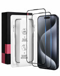 pocamax iPhone 16 6.1" Tempered Glass Screen Protector 2-Pack