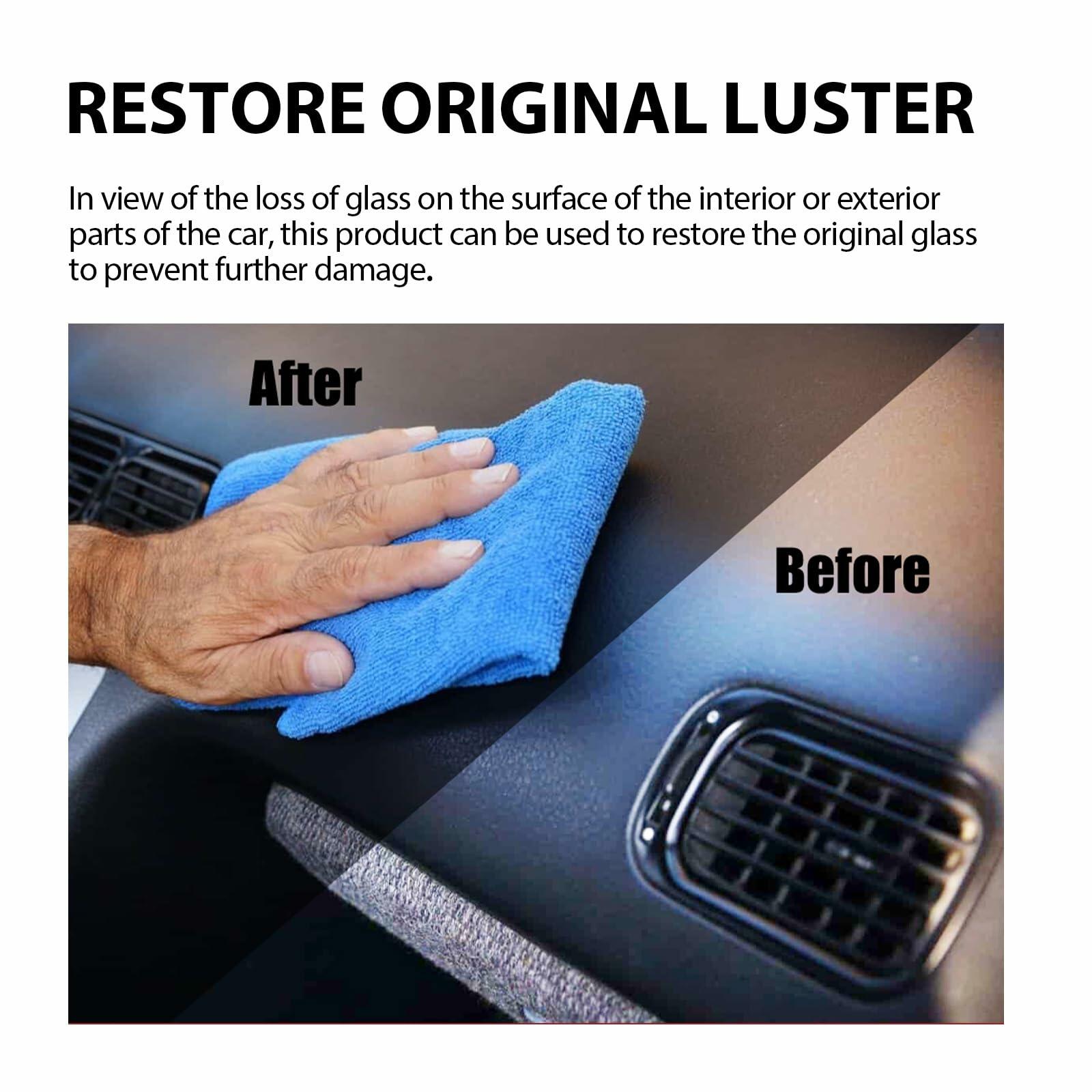 Car Plastic Restorer Trim Cleaner Foam Applicator - Safe Auto Detailing