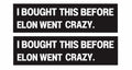 Generic Kamala Harris 2024 President Campaign Car Stickers 10 Pack Blue