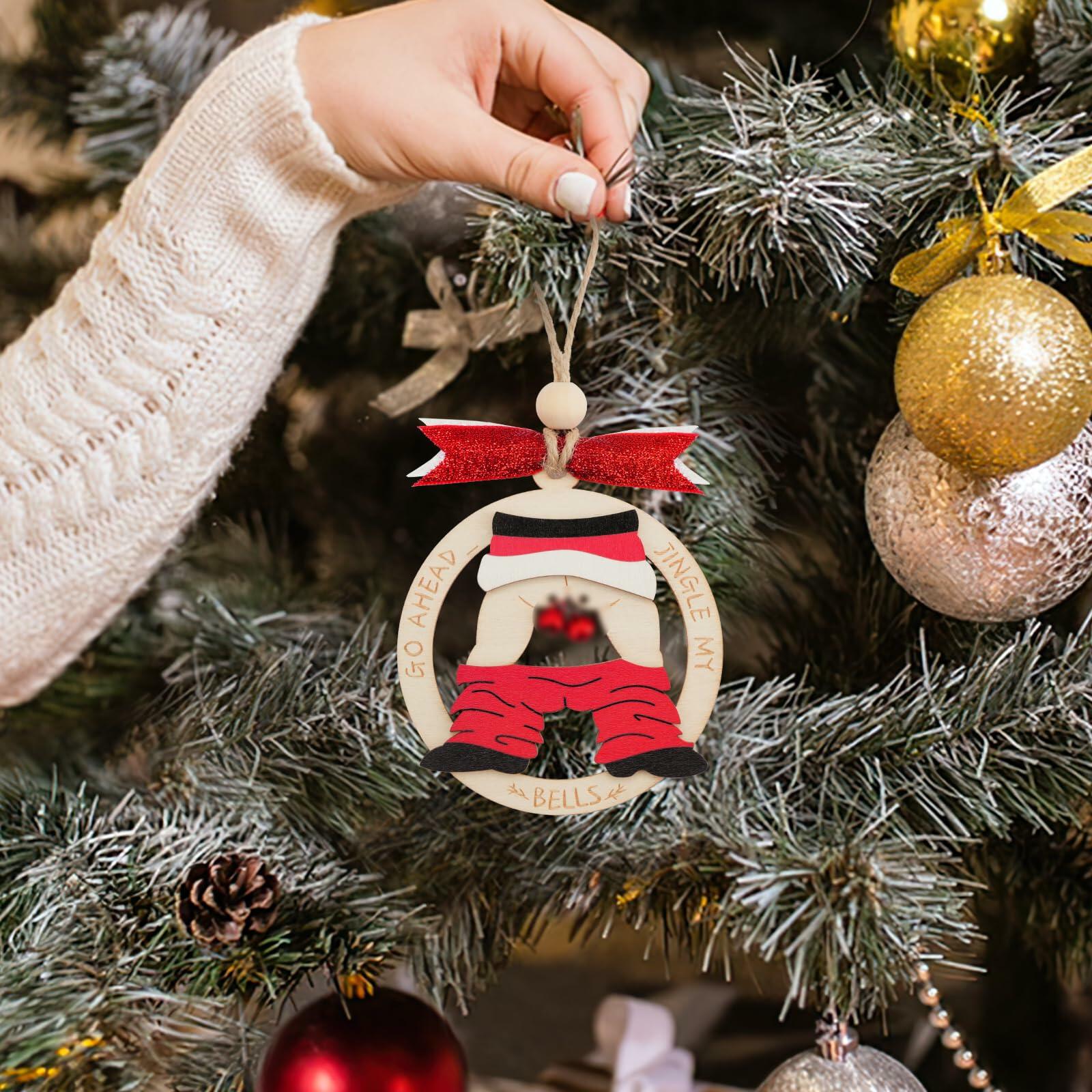 2024 White Elephant Xmas Ornament, Funny Christmas Decoration, Stocking Stuffer