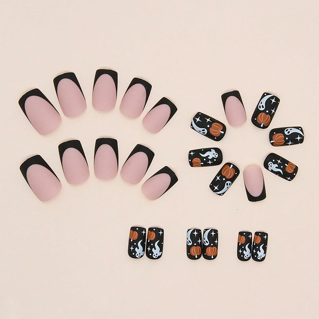 RIICFDD Cat Eyes Press On Nails 30 Pcs Short Square Acrylic Glitter False Nails