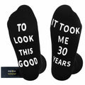 ZXGXLAW Age 30 Large Birthday Gift Good Condition for Men and Women