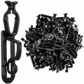 Blulu Light Hooks Green 60pcs Compatible with C9 C7 C6 Outdoor Clips